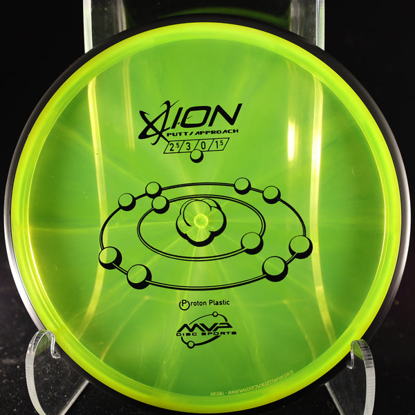 MVP - Ion - Proton - Putt & Approach 165-169 3 GREEN YELLOW 168 ion MVP MVP Disc Sports Neutron Putt and Approach Putter Putting R2 recycled