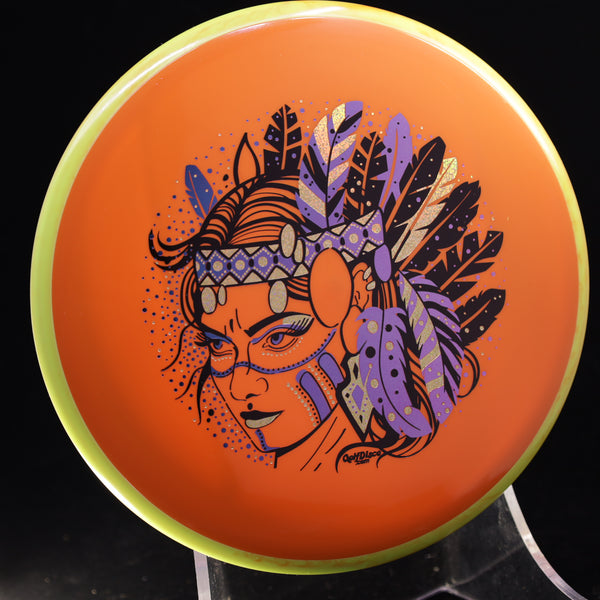 Axiom - Hex - Neutron - GolfDisco Originals "Hurit" 24 ORANGE 176 axiom Disc Golf disc golf discs disc golf discs for sale discs GOLFDISCO ORIGINALS hex HURIT mid Mid-Range midrange midrange driver mvp Neutron stable straigh swirly understablem