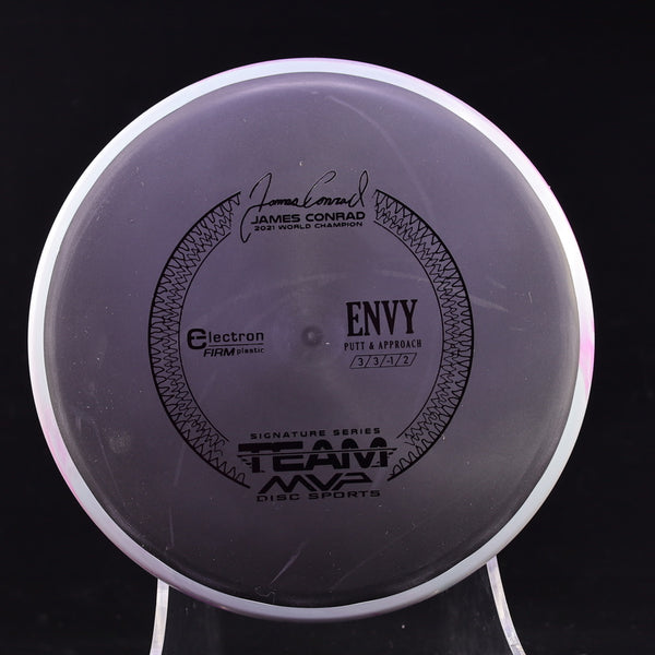 Axiom - Envy - Electron FIRM - James Conrad Signature Edition 170-175 2 BLACK GRAY 174 Appoach Approach Axiom Axiom discs conrad disc golf discs disc golf discs for sale discs envie envy james jamesconrad MVP MVP Disc Sports put putt Putt and Approach Putter Putter Pocket Putting z