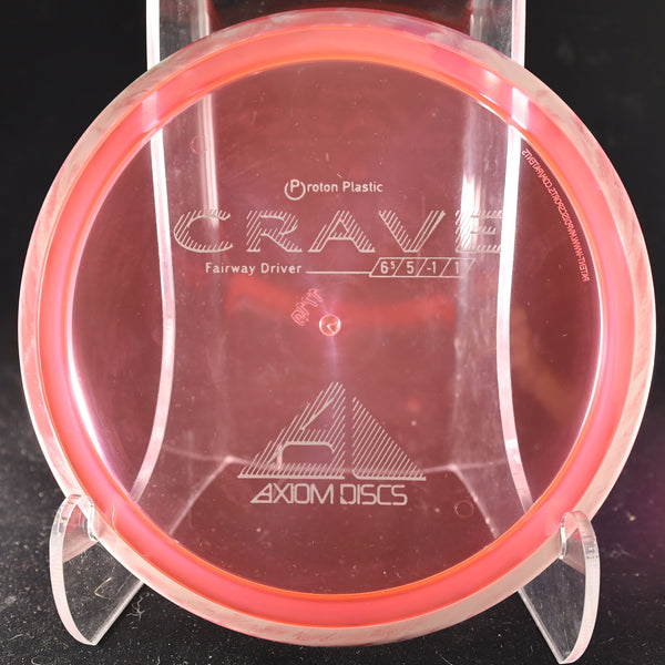 Axiom - Crave - Proton - Fairway Driver 170-175 PINK RED MIX 171 axiom crave disc golf discs disc golf discs for sale discs fairway fairway driver hokom mvp proton