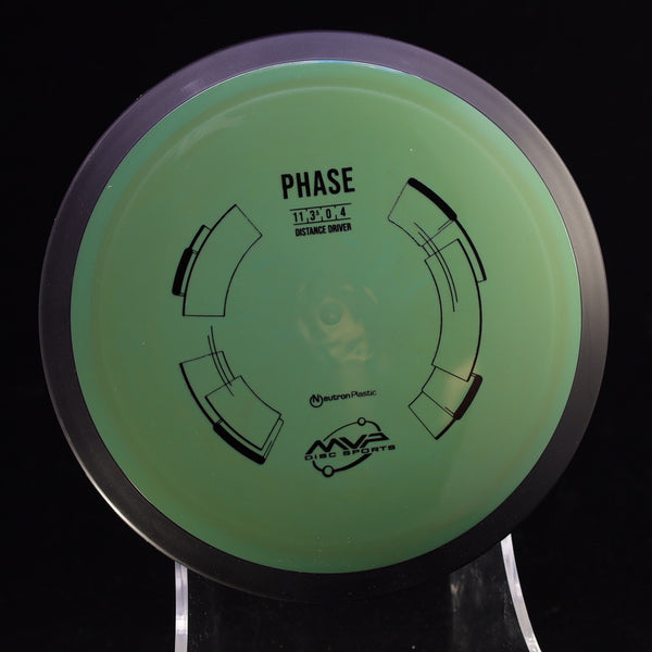 MVP - Phase - Neutron - Distance Driver 160-164 2 GREEN 161 Disc Golf distance Distance Driver headwind Headwind Driver MVP MVP Disc Sports mvpdiscsport neutron Overstable phase