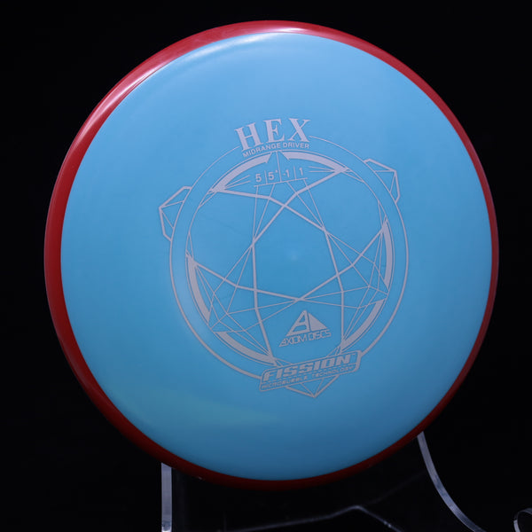 Axiom - Hex - Fission - Midrange 155-159 11 BLUE RED 155 axiom Disc Golf disc golf discs disc golf discs for sale discs hex march newsletter mid Mid-Range midrange midrange driver mvp Neutron stable straigh swirly understablem