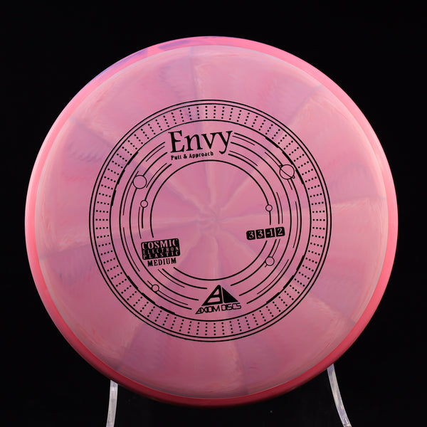 Axiom - Envy - Cosmic Electron - Medium - Putt & Approach 170-175 5 PINK PINK 172 APPROACH PUTTER Cosmic disc golf discs disc golf discs for sale discs Driving putter electron envy Putt and Approach Putter Putting z