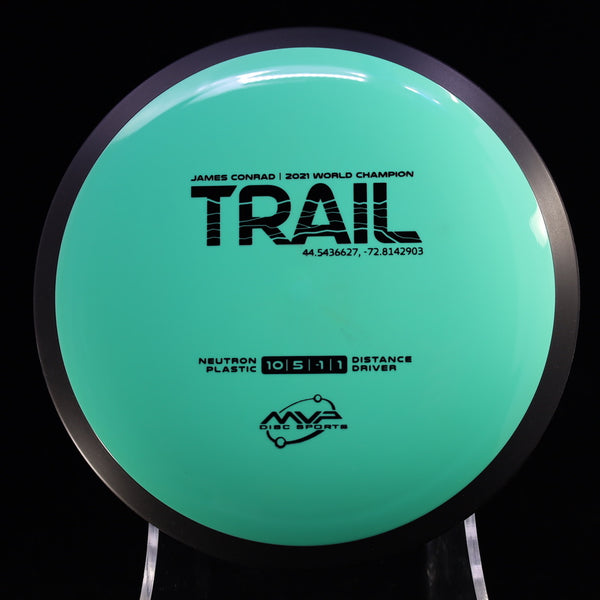 MVP - Trail - Neutron - James Conrad Line Distance Driver 165-169 74 AQUA GREEN 167 James Conrad Line MVP MVP Disc Sports MVP Neutron MVP Trail release date neutron