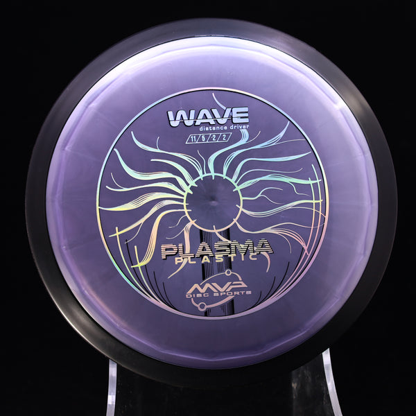 MVP - Wave - Plasma Plastic - Distance Driver 155-159 PURPLE 159 cosmic Distance Driver Driver MVP MVP Disc Sports neutron Plasma plasma plastic stable understable wave