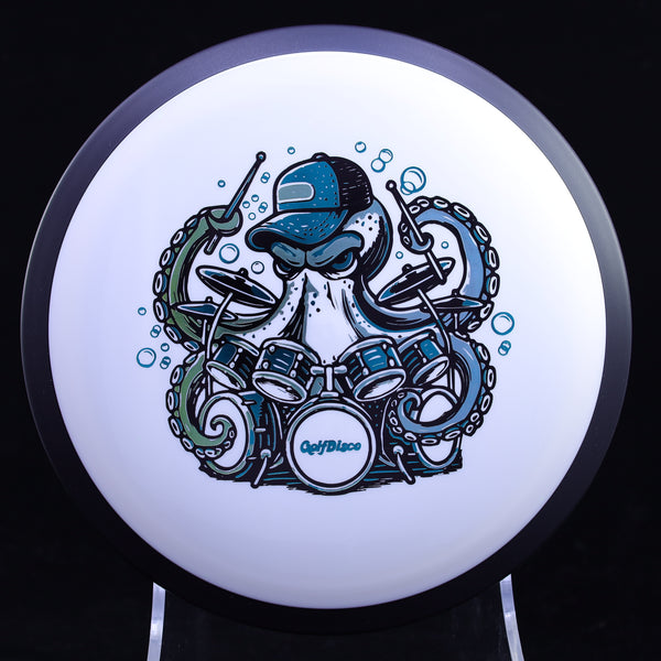 MVP Neutron Trail - GolfDisco Originals "Otto" 22 WHITE 170 custom stamps Disc Golf GOLFDISCO ORIGINALS James MVP mvp neutron trail mvp trail octopus otto trail disc