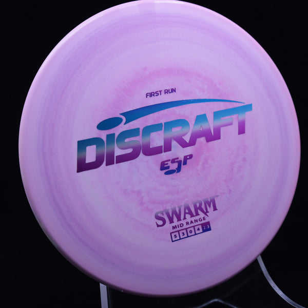 Discraft - Swarm - ESP - First Run Midrange PURPLE INDIGO 176 APPROACH PUTTER Discraft Driving putter elite z FLX lts mid range midrange Midrange Discs midrange driver putt putt & Approach