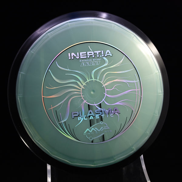 MVP - Inertia - Plasma - Distance Driver GREEN LIGHT 11 157 CONTROL Disc Golf DISTANCE DRIVER INERTIA INURTIA MVP PLASMA UNDERSTABLE