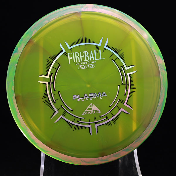 Axiom - Fireball - Plasma - Distance Driver 170-175 GREEN YELLOW GREEN PINK 172 axiom disc golf discs disc golf discs for sale discs fireball flick mvp overstable Plasma plasma plastic Utility z