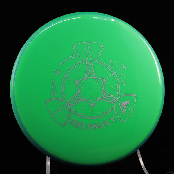 Axiom - Proxy - Soft Neutron - Putt & Approach 170-175 5 GREEN BLUE GREEN Axiom Axiom discs axiom neutron Disc Golf disc golf discs disc golf discs for sale discs Gyro gyronauts MVP Disc Sports proxy soft