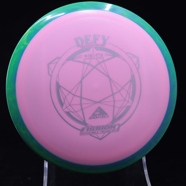 Axiom - Defy - Fission - Distance Driver 165-169 7 PINK TEAL 166 Axiom Axiom discs axiom fission defy defy Fission fission defy