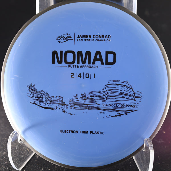 MVP - Nomad - FIRM Electron - James Conrad Signature Putter BLUE APPROACH PUTTER conrad Driving putter electron firm james mvp nomad put putt putt & Approach Putt and Approach Putter Putting