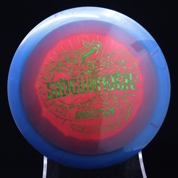 Innova - Sidewinder - HALO Star - Distance Driver BLUE RED 158 halo halo sidewinder halo sidewinder disc Halo Star halo star sidewinder innova innova champion innova champion discs innova halo innova halo discs innova halo plastic innova halo sidewinder innova halo star sidewinder innova star halo sidewinder