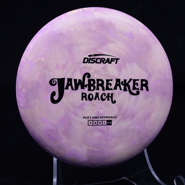 Discraft - Roach - JAWBREAKER - Putt & Approach 4 PINK BLACK 174 APPROACH PUTTER Disc Golf disc golf discs disc golf discs for sale discraft discs Driving putter Jawbreaker Putt and Approach Putter putter line Putting roach soft