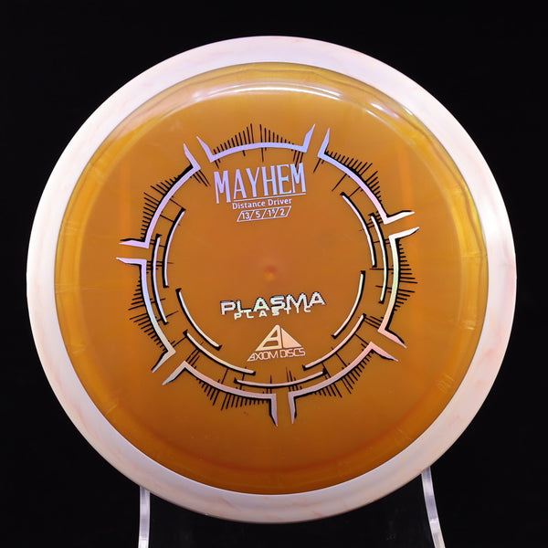 Axiom - Mayhem - Plasma - Distance Driver 165-169 2 GOLDENROD WHITE 167 Axiom Axiom discs Disc Golf disc golf discs disc golf discs for sale discs distance Distance Driver mayhem MVP MVP Disc Sports plasma plasma plastic