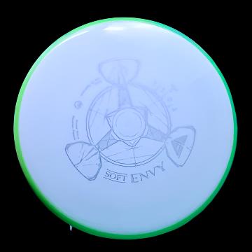 Axiom - ENVY - SOFT NEUTRON - Putt & Approach 170-175 5 WHITE GREEN 171 Axiom Axiom discs axiom neutron disc golf discs disc golf discs for sale discs envy Gyro gyronauts James Conrad MVP Disc Sports neutron soft z