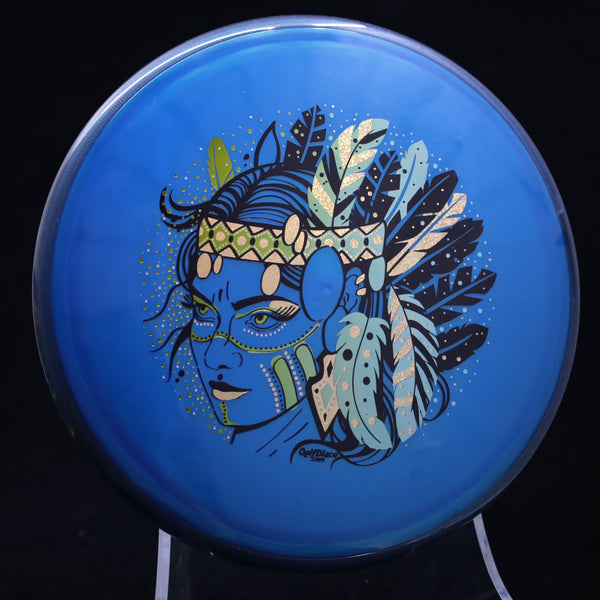 Axiom - Pyro - Prism Plasma - GolfDisco Original "Hurit" 2 BLUE 176 Axiom discs axiom prism axiom prism plasma pyro axiom prism plasma pyro midrange golf disc HURIT Prism Plasma prism plasma pyro pyro