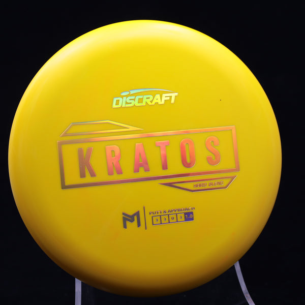 Discraft - Kratos - Hard Blend - Putt & Approach YELLOW GOLD 174 Discraft KRATOS