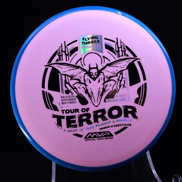 Axiom - PYRO - Fission - Eagle McMahon, Tour of Terror, 2024 Team Series Halloween Edition 6 PINK 178 fission pyro flying thrills halloween 2024 headwind midrange Midrange Discs midrange driver team series halloween edition tour of terror