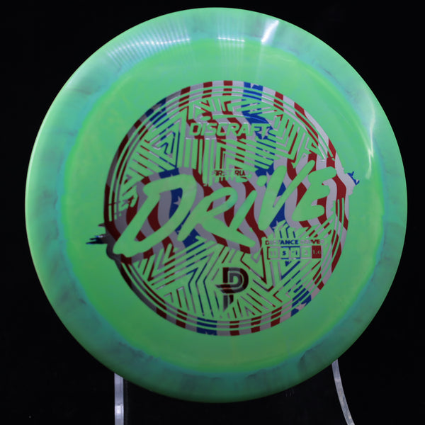 Discraft - DRIVE - ESP - Paige Pierce FIRST RUN Signature Driver GREEN 170-172 discraft distance Drive driver esp Paige Pierce Signature swirly