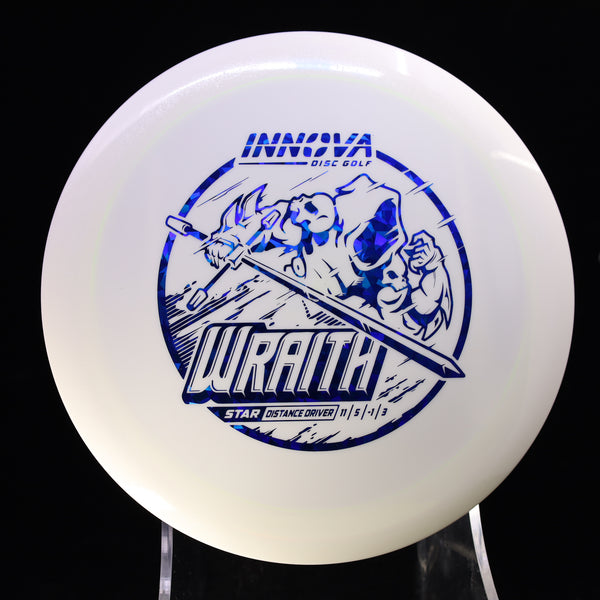 Innova - Wraith - Star - Distance Driver WHITE BLUE 163 climo Distance Driver Driver Headwind Driver high speed driver Innova innova champion ken climo star wraith