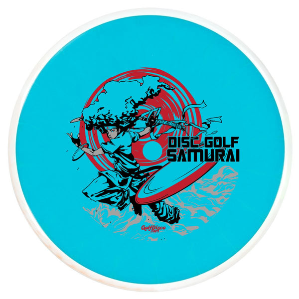 Axiom Discs - Hex - Fission - GolfDisco Exclusive - "Disc Golf Samurai"