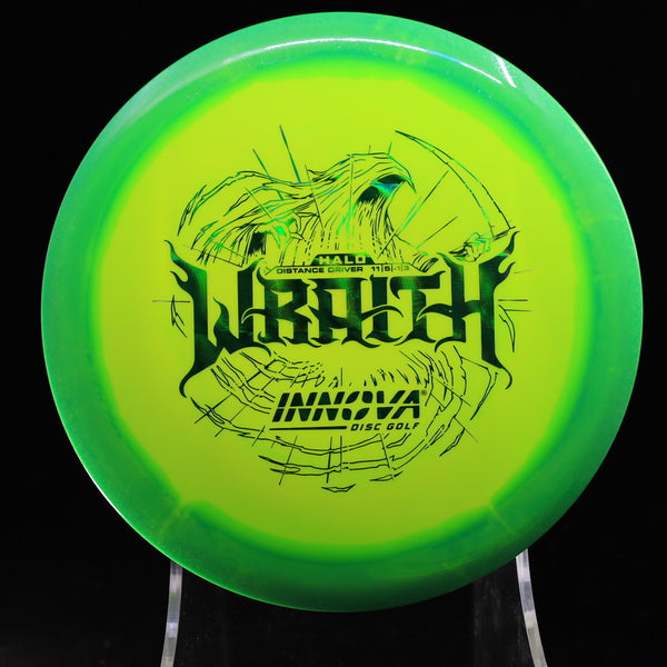 Innova - Wraith - Halo Star 21 GREEN YELLOW 158 halo halo disc golf halo innova discs Halo Star innova halo innova halo discs innova halo plastic innova halo star innova star halo