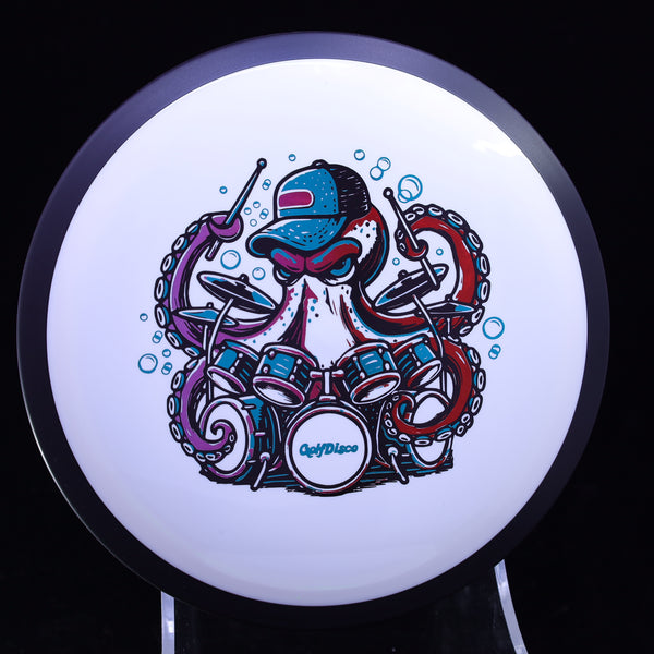 MVP Neutron Trail - GolfDisco Originals "Otto" 17 WHITE 170 custom stamps Disc Golf GOLFDISCO ORIGINALS James MVP mvp neutron trail mvp trail octopus otto trail disc