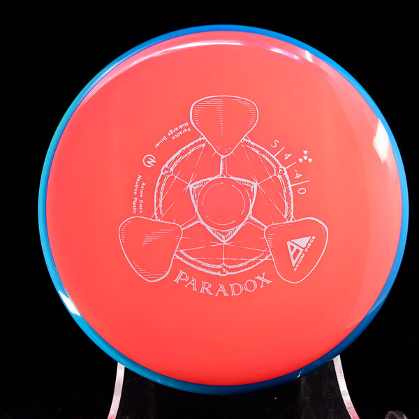 Axiom - Paradox - Neutron - Midrange 165-169 4 ORANGE TOMATO BLUE 168 axiom Beginner Friendly Disc Golf disc golf discs disc golf discs for sale discs first run mid Mid-Range midrange midrange driver mvp NEUTRON paradox understable