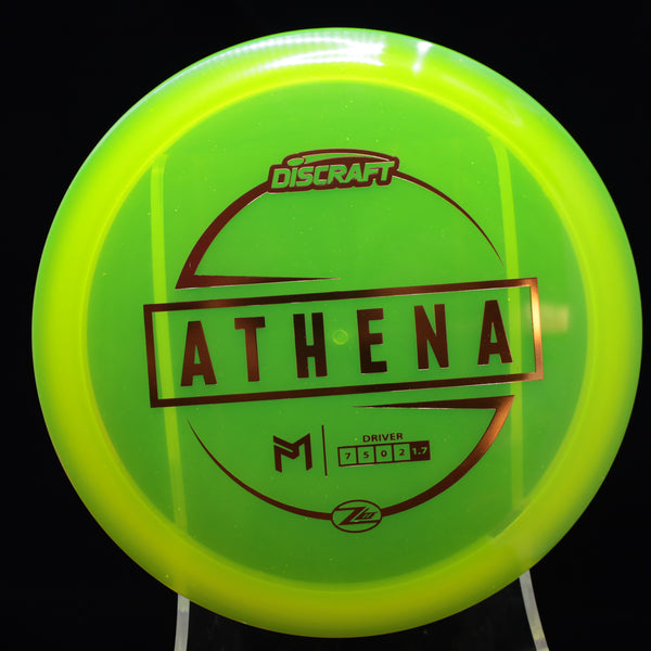 Discraft - Athena - Z Lite - Paul McBeth Fairway Driver 3 GREEN GREEN 163 discraft athena review first run athena