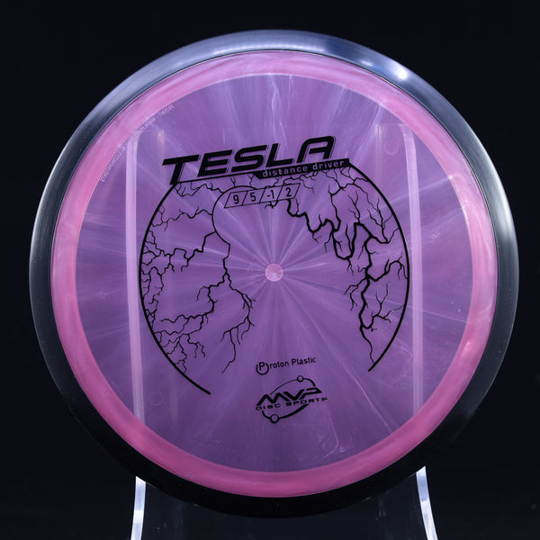 MVP - Tesla - Proton - Distance Driver 170-175 4 PINK 173 control driver distance Distance Driver Driver MVP MVP Disc Sports mvpdiscsport neutron tesla