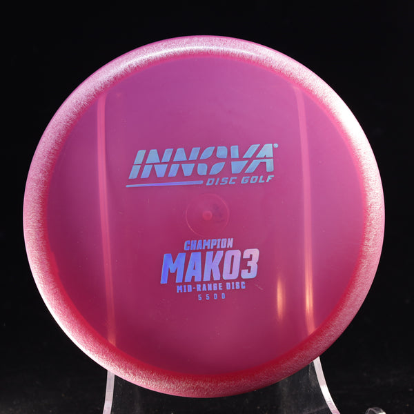 Innova - Mako3 - Champion - Midrange PINK BLUE SHEEN 156 champion golf disco golfdisco golfdisco.com innova innova champion innova champion discs mako mako 3 mako3 mid mid range mid-range-midrange midragne midrange midrange driver