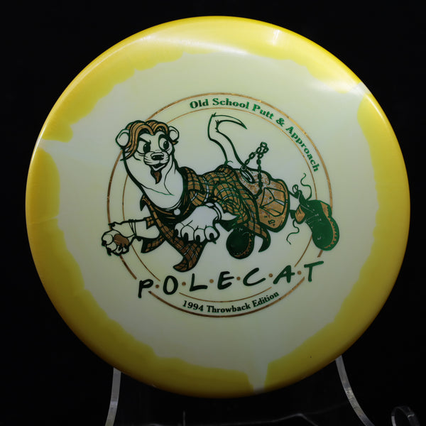 Innova - Polecat - Halo - Marm-O-Set 1994 Throwback Edition 6 YELLOW 175 halo halo disc golf halo innova discs Halo Polecat Halo Star innova halo innova halo discs innova halo plastic innova halo star innova star halo polecat