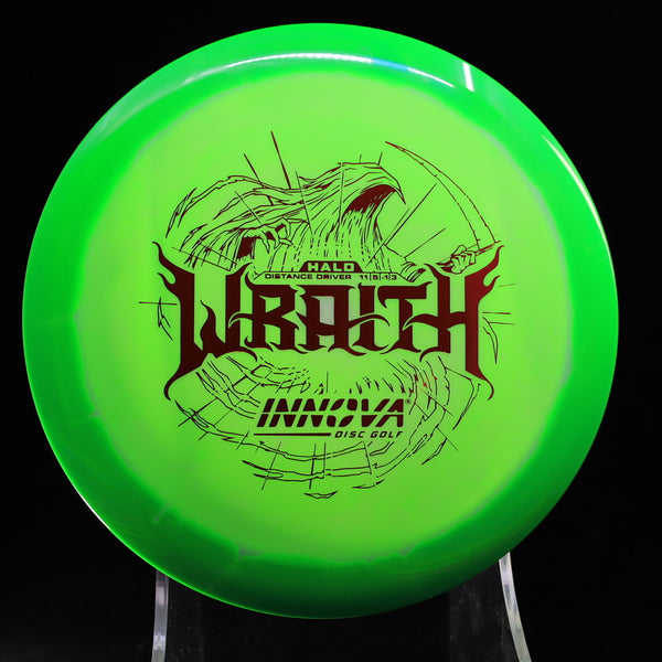 Innova - Wraith - Halo Star 13 GREEN-YELLOW 167 halo halo disc golf halo innova discs Halo Star innova halo innova halo discs innova halo plastic innova halo star innova star halo