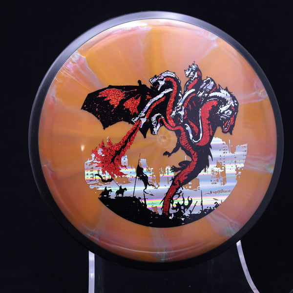 MVP - Plasma Servo - "THE DRAGON" A GolfDisco original custom stamp design GOLFDISCO ORIGINALS MVP MVP Disc Sports servo