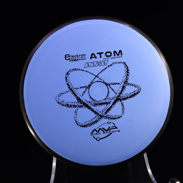 MVP - Atom - Electron (Firm) - Putt & Approach 165-169 3 BLUE 167 atom Disc Golf disc golf putter Electron firm gyro mvp MVP Disc Sports putt Putt and Approach Putter Putting