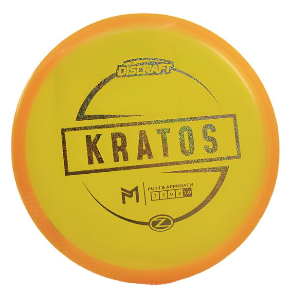 Discraft - Kratos - Z - Putt & Approach 1 YELLOW GOLD 174