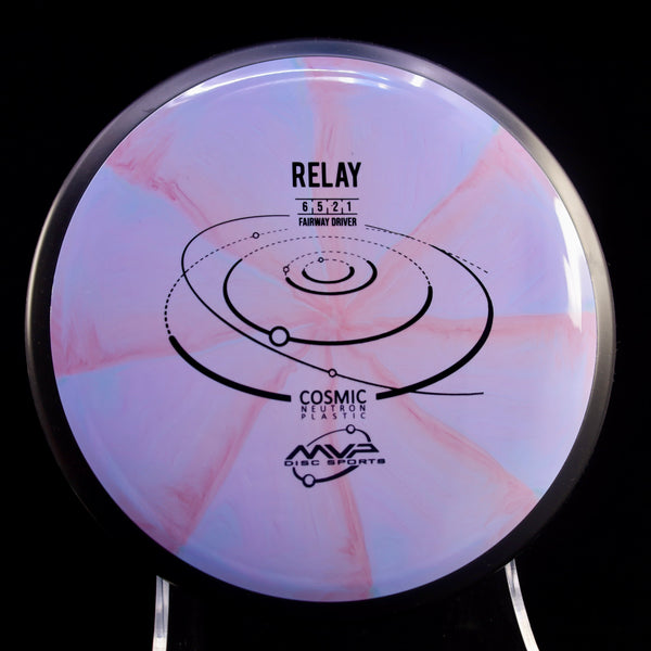 MVP - Relay - Cosmic Neutron - Fairway Driver 165-169 24 VIOLET 168 Beginner Friendly cosmic Fairway Fairway Driver Gyro MVP MVP Disc Sports neutron relay understable