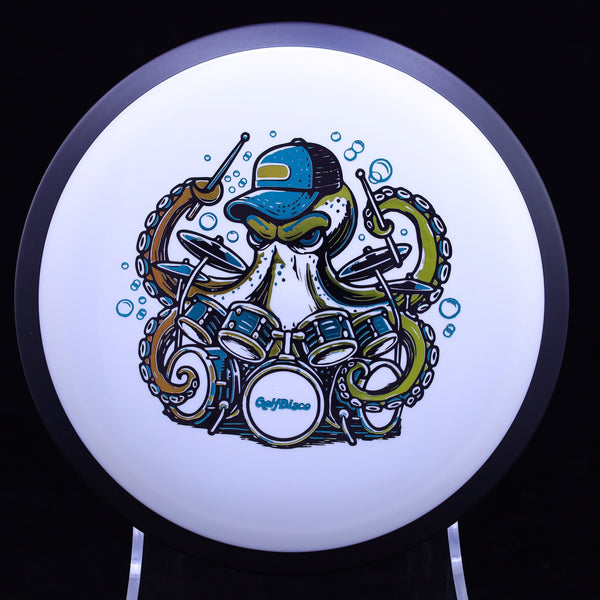 MVP Neutron Trail - GolfDisco Originals "Otto" 24 WHITE 170 custom stamps Disc Golf GOLFDISCO ORIGINALS James MVP mvp neutron trail mvp trail octopus otto trail disc