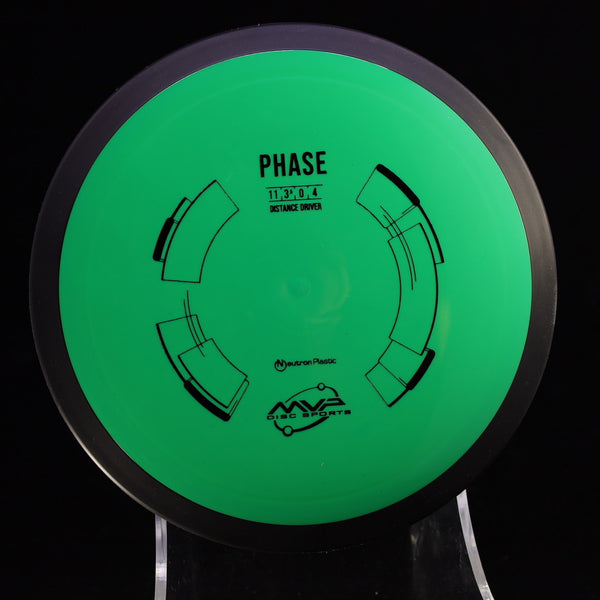 MVP - Phase - Neutron - Distance Driver 170-175 1 GREEN 173 Disc Golf distance Distance Driver headwind Headwind Driver MVP MVP Disc Sports mvpdiscsport neutron Overstable phase