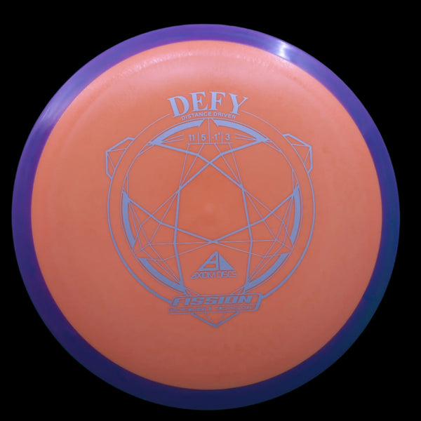 Axiom - Defy - Fission - Distance Driver 150-154 40 ORANGE PURPLE 152 Axiom Axiom discs axiom fission defy defy Fission fission defy