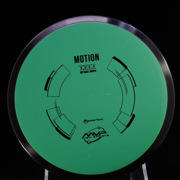 MVP - Motion - Neutron - Distance Driver 170-175 6 GREEN 172 Disc Golf distance Distance Driver FOREHAND headwind Headwind Driver motion MVP MVP Disc Sports mvpdiscsport Overstable