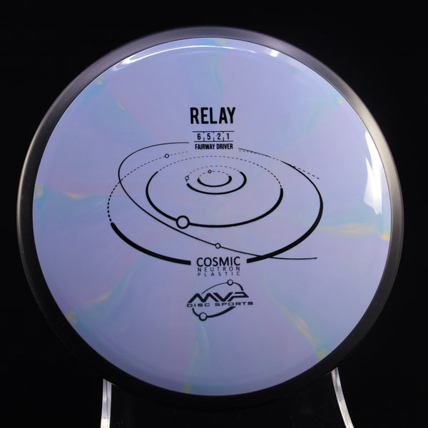 MVP - Relay - Cosmic Neutron - Fairway Driver 165-169 21 BLUE-VIOLET 168 Beginner Friendly cosmic Fairway Fairway Driver Gyro MVP MVP Disc Sports neutron relay understable