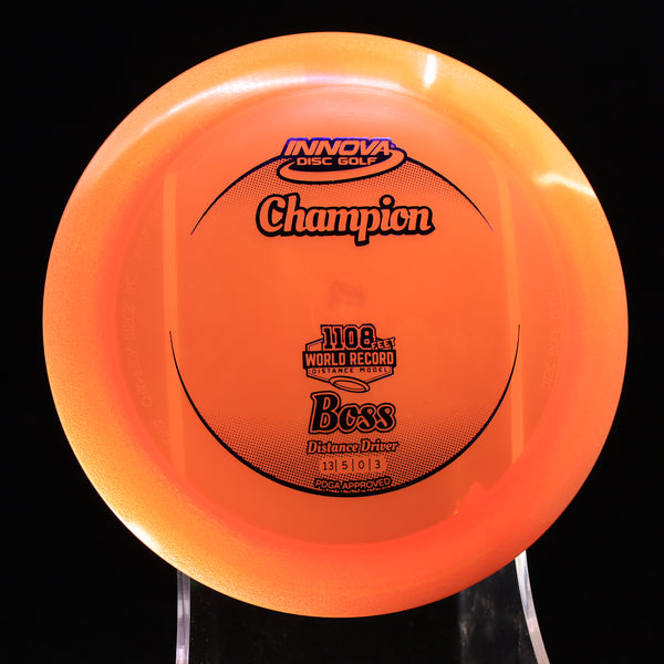 Innova - Boss - Champion - Distance Driver ORANGE PURPLE 167 Boss champion Distance Driver Driver Headwind Driver high speed driver innova innova champion innova champion discs