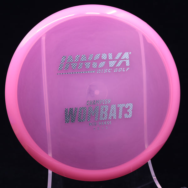 Innova - Wombat3 - Champion - Midrange PINK SILVER 175 Beginner Friendly champion innova innova champion innova champion discs mid mid range mid-range-midrange midragne midrange midrange driver star Wombat wombat 3 wombat3