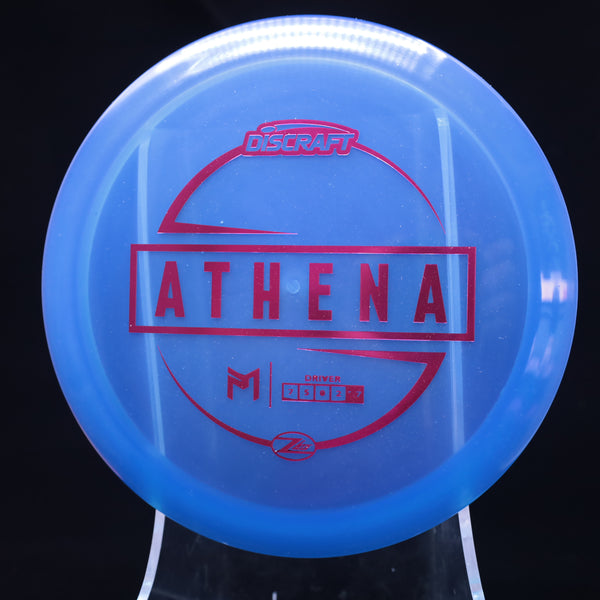 Discraft - Athena - Z Lite - Paul McBeth Fairway Driver 7 BLUE PINK 149 discraft athena review first run athena