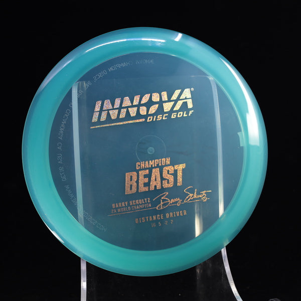 Innova - Beast - Champion - Distance Driver 1 TEAL GOLD 161 barry beast champion control driver Distance Driver Driver innova innova champion innova champion discs schultz