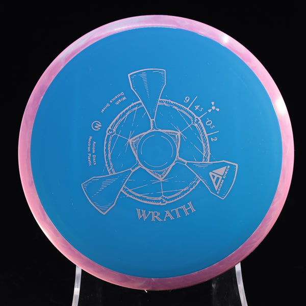 Axiom - Wrath - Neutron - Distance Driver 170-175 5 BLUE PINK 174 Axiom Axiom discs axiom neutron Disc Golf disc golf discs disc golf discs for sale discs distance Distance Driver Gyro gyronauts Stable wrath