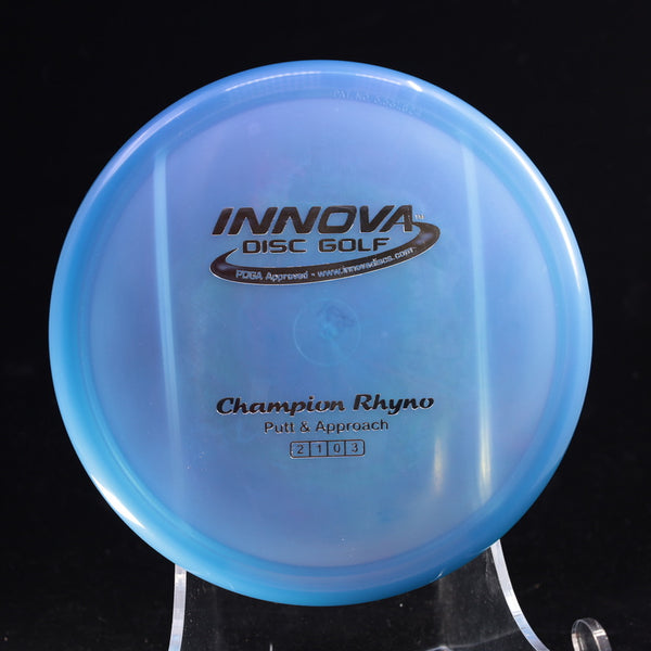 Innova - Rhyno - Champion - Putt & Approach 2 BLUE SILVER 168 APPROACH PUTTER Calvin champ champion Driving putter innova champion innova champion discs putt putt & Approach Putt and Approach Putter Rhyno