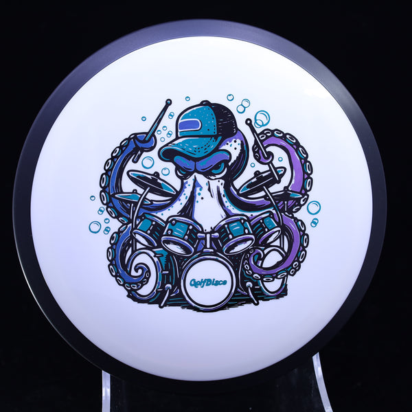 MVP Neutron Trail - GolfDisco Originals "Otto" 20 WHITE 172 custom stamps Disc Golf GOLFDISCO ORIGINALS James MVP mvp neutron trail mvp trail octopus otto trail disc